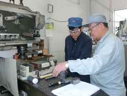 実技指導の風景です。
