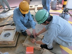 実技指導の風景です。
