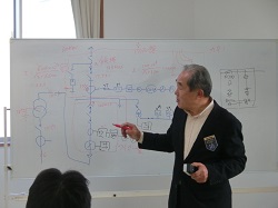 実技指導の風景です。