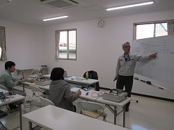 実技指導の風景です。