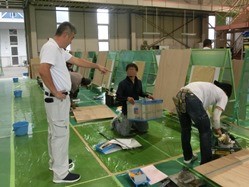 実技指導の風景です。