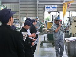実技指導の風景です。