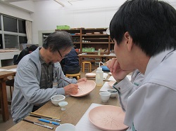 実技指導の風景です。