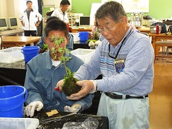 実技指導の風景です。
