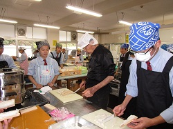 実技指導の風景です。