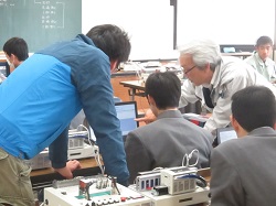 実技指導の風景です。