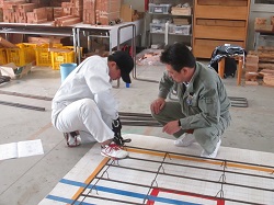 実技指導の風景です。