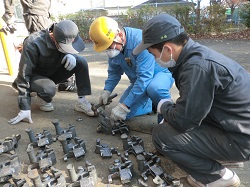実技指導の風景です。