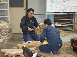 実技指導の風景です。