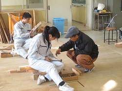 実技指導の風景です。