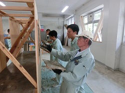 実技指導の風景です。