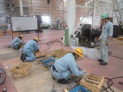 実技指導の風景です。