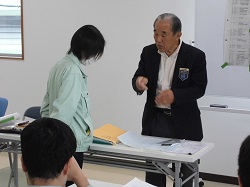実技指導の風景です。