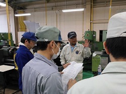 実技指導の風景です。