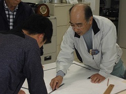 実技指導の風景です。