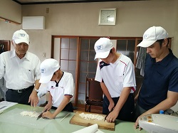 職場体験学習の風景です。