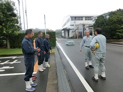職場体験学習の風景です。
