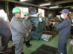 実技指導の風景です。