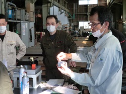 実技指導の風景です。