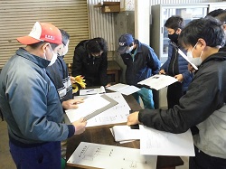 実技指導の風景です。