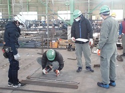 実技指導の風景です。