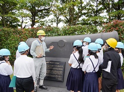 事務所等見学の風景です。
