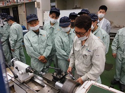 実技指導の風景です。