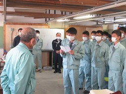 実技指導の風景です。