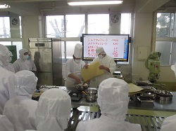 実技指導の風景です。