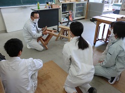 実技指導の風景です。