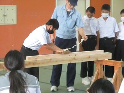 事務所等見学の風景です。