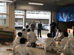 実技指導の風景です。