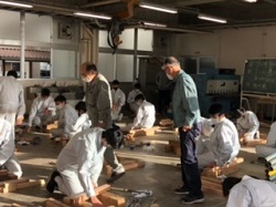 実技指導の風景です。
