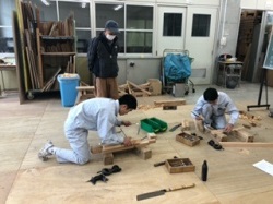 実技指導の風景です。