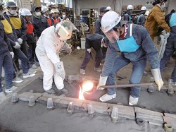 実技指導の風景です。