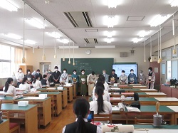 実技指導の風景です。