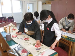 実技指導の風景です。