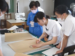 実技指導の風景です。