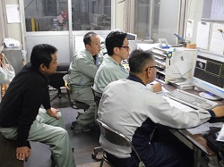 実技指導の風景です。