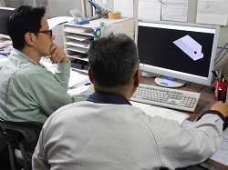 実技指導の風景です。